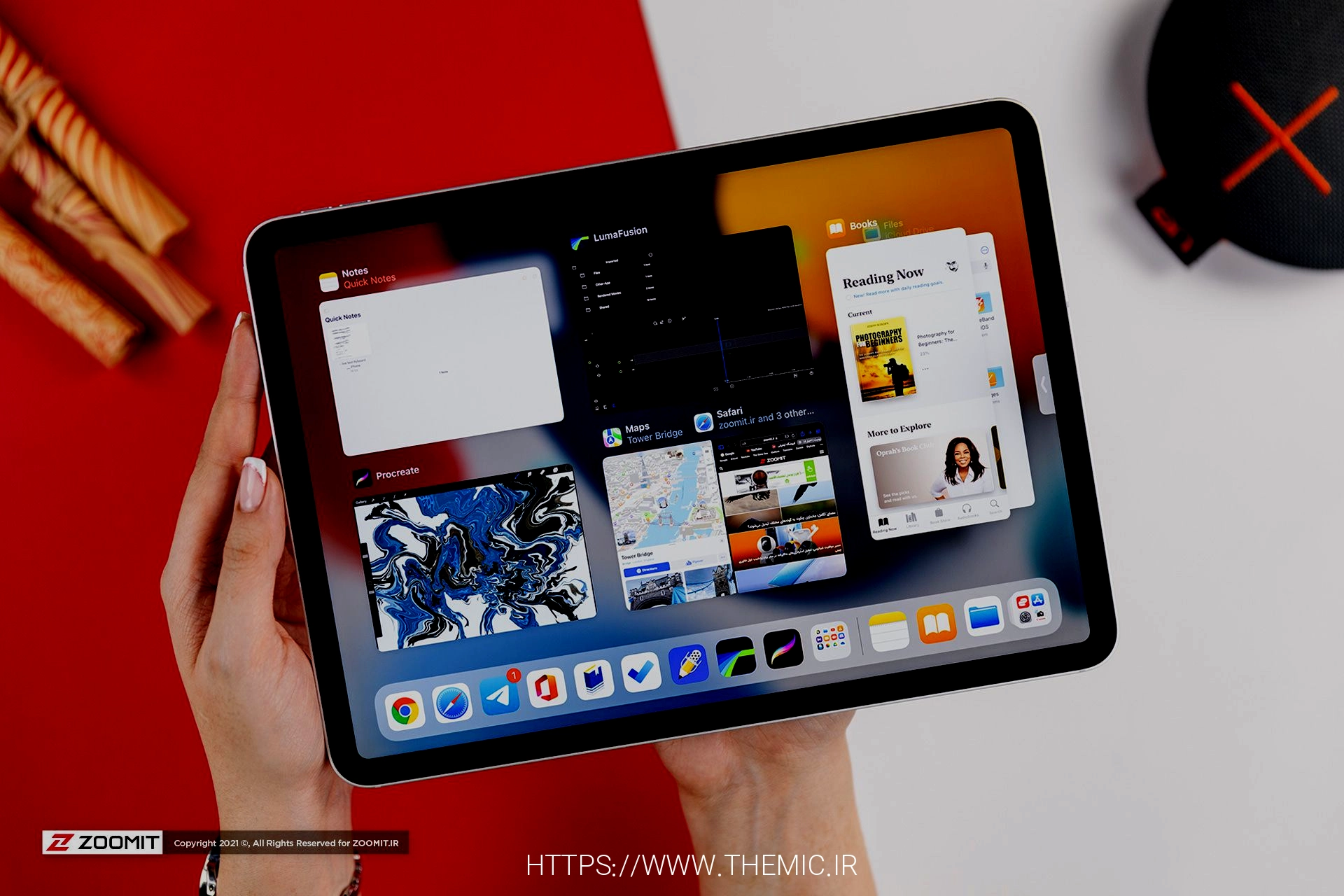 iPadOS 15 - چند وظیفه ای